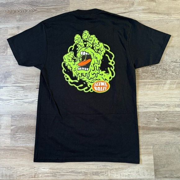Santa Cruz Skateboards Other - Santa Cruz slime balls speed wheels new condition skate t shirt men’s M